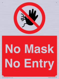 No Mask No Entry